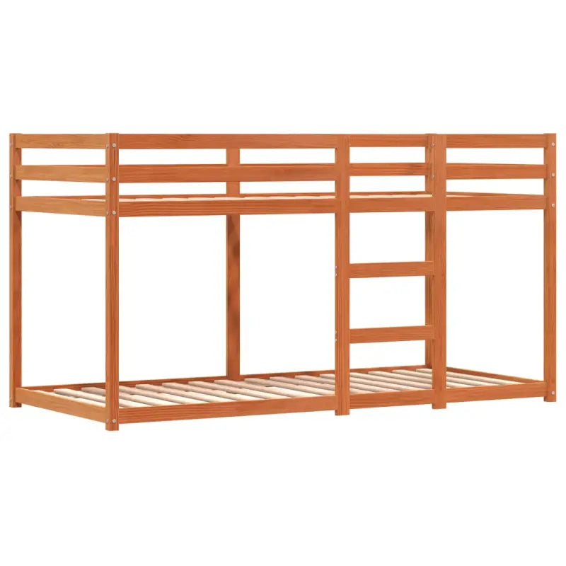 Metalen stapelbed van massief grenenhout voor een compacte kamer - Bedden & bedframes