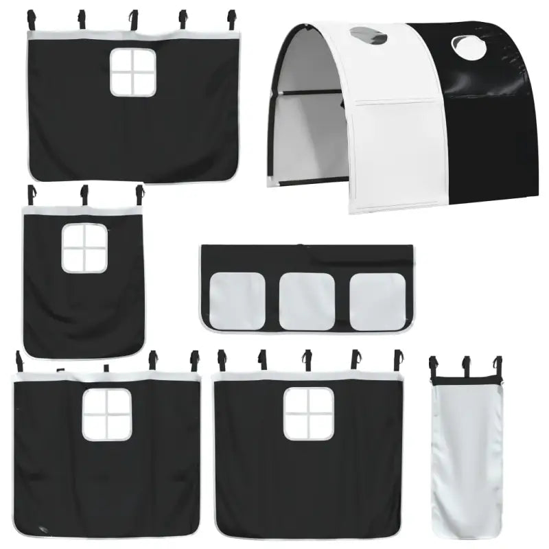 Metalen stapelbed van massief grenenhout voor kleine slaapkamers - Bedden & bedframes