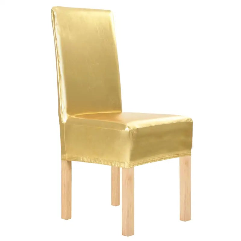 Meubelhoezen met levering bevat voor bijna alle stoelen tot 55 cm hoog - Goud / 6 - Meubelhoezen