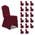 Meubelhoezen voor verschillende soorten stoelen inclusief levering bevat - Bordeauxrood / 18 - Meubelhoezen