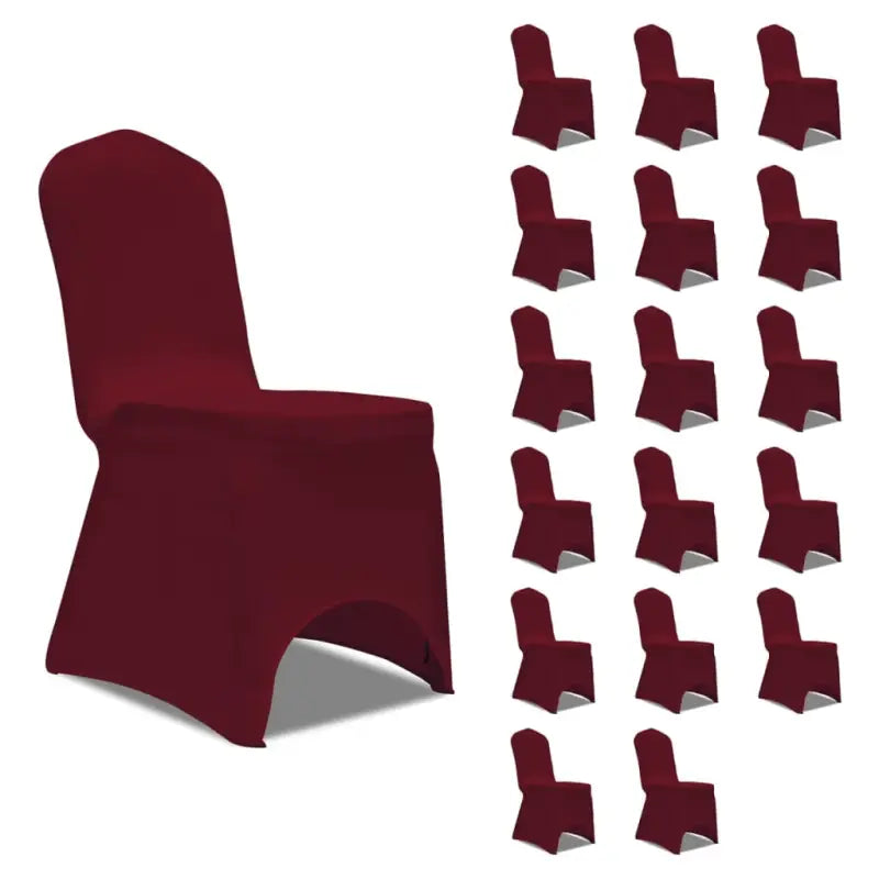 Meubelhoezen voor verschillende soorten stoelen inclusief levering bevat - Bordeauxrood / 18 - Meubelhoezen