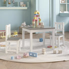 Meubelsets voor baby’s en peuters voor speel- en eetplezier - Wit en grijs / zonder bankje - Meubelsets voor baby’s &