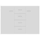 Minimalistisch bewerkt hout dressoir met opbergruimte en decoratieve uitstraling - Dressoirs & buffetkasten