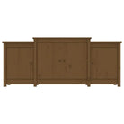 Minimalistisch dressoir in massief grenenhout voor je interieur - Dressoirs & buffetkasten