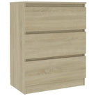 Minimalistisch dressoir van bewerkt hout met opbergruimte - Dressoirs & buffetkasten