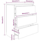 Minimalistisch dressoir van bewerkt hout met opbergruimte - Dressoirs & buffetkasten