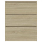 Minimalistisch dressoir van bewerkt hout met opbergruimte - Dressoirs & buffetkasten
