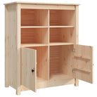 Minimalistisch dressoir van massief grenenhout voor natuurlijk interieur - Dressoirs & buffetkasten