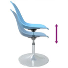 Minimalistische draaibare eetstoelen voor een strakke uitstraling - Eetkamerstoelen