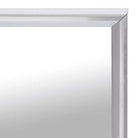 Minimalistische spiegel met glas en PVC-frame voor thuisdecoratie - Spiegels