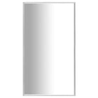 Minimalistische spiegel met glas en PVC-frame voor thuisdecoratie - Zilver / 80 x 60 cm / 1 - Spiegels