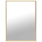Minimalistische spiegel met glas en PVC-frame voor thuisdecoratie - Goud / 80 x 60 cm / 1 - Spiegels
