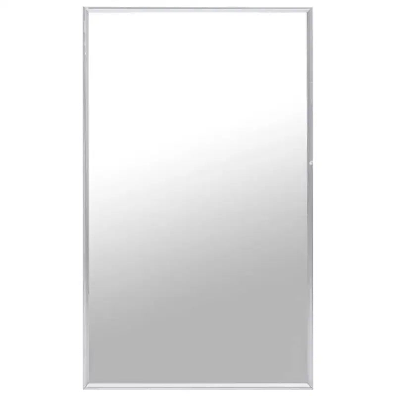 Minimalistische spiegel met glas en PVC-frame voor thuisdecoratie - Spiegels