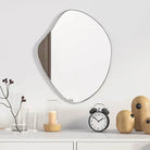 Minimalistische wandspiegel met duidelijke weerspiegeling voor je interieur - Zilver / 50 x 40 cm / 1 - Spiegels