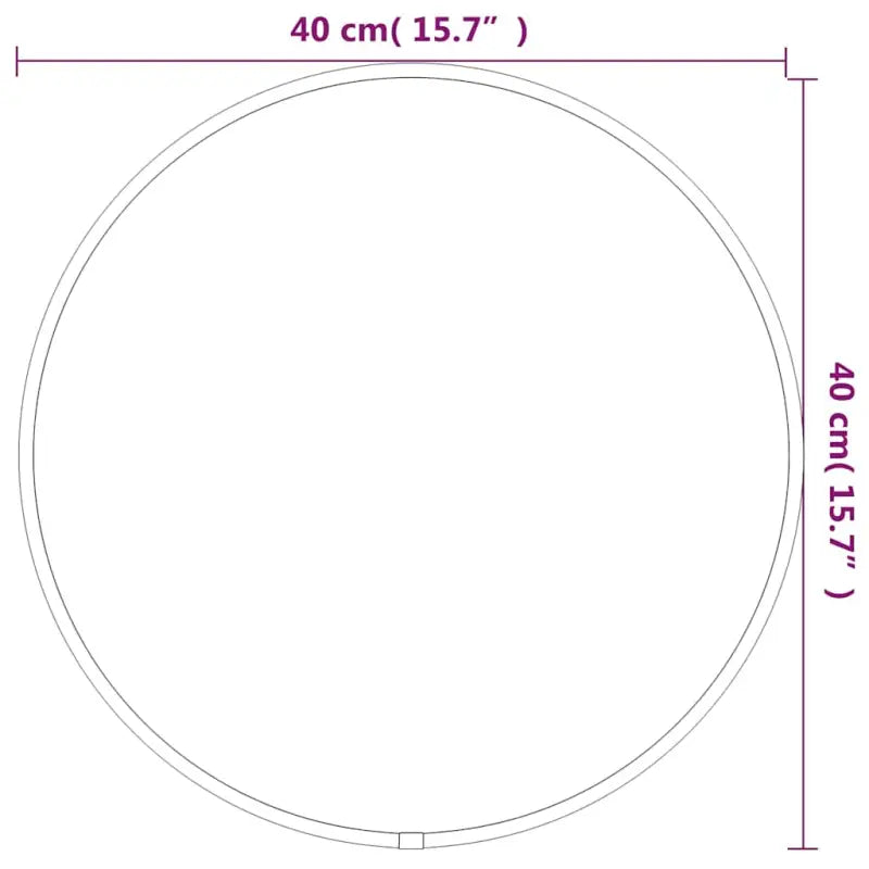 Minimalistische wandspiegel met duidelijke weerspiegeling en duurzaam PVC frame - Spiegels
