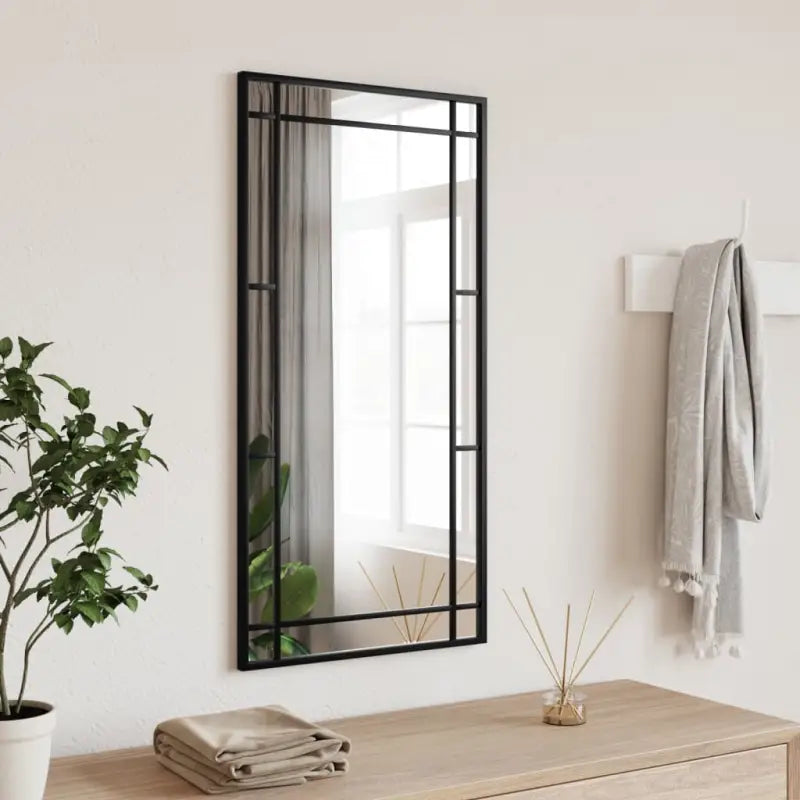 Minimalistische wandspiegel met duidelijke weerspiegeling voor kleine ruimtes - 40 x 80 cm / 1 - Spiegels