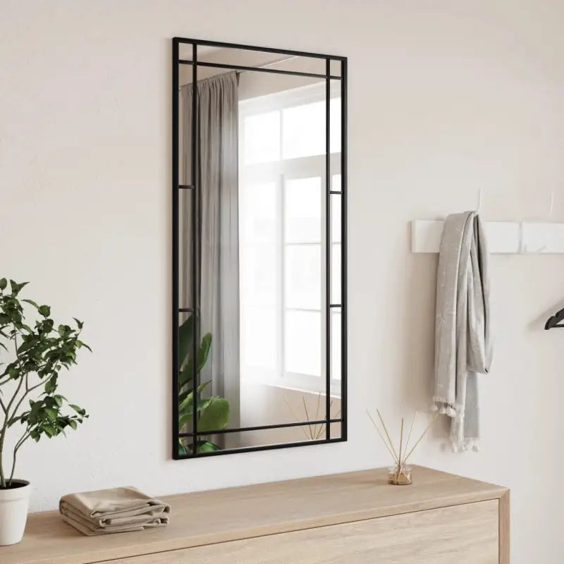 Minimalistische wandspiegel met duidelijke weerspiegeling voor kleine ruimtes - 50 x 100 cm / 1 - Spiegels