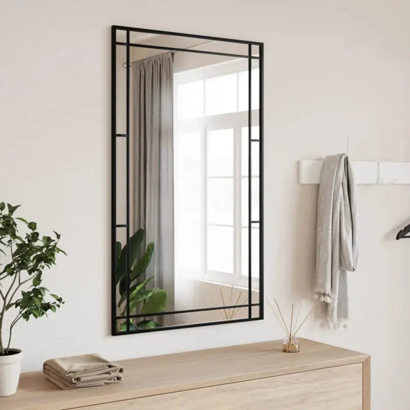 Minimalistische wandspiegel met duidelijke weerspiegeling voor kleine ruimtes - 60 x 100 cm / 1 - Spiegels