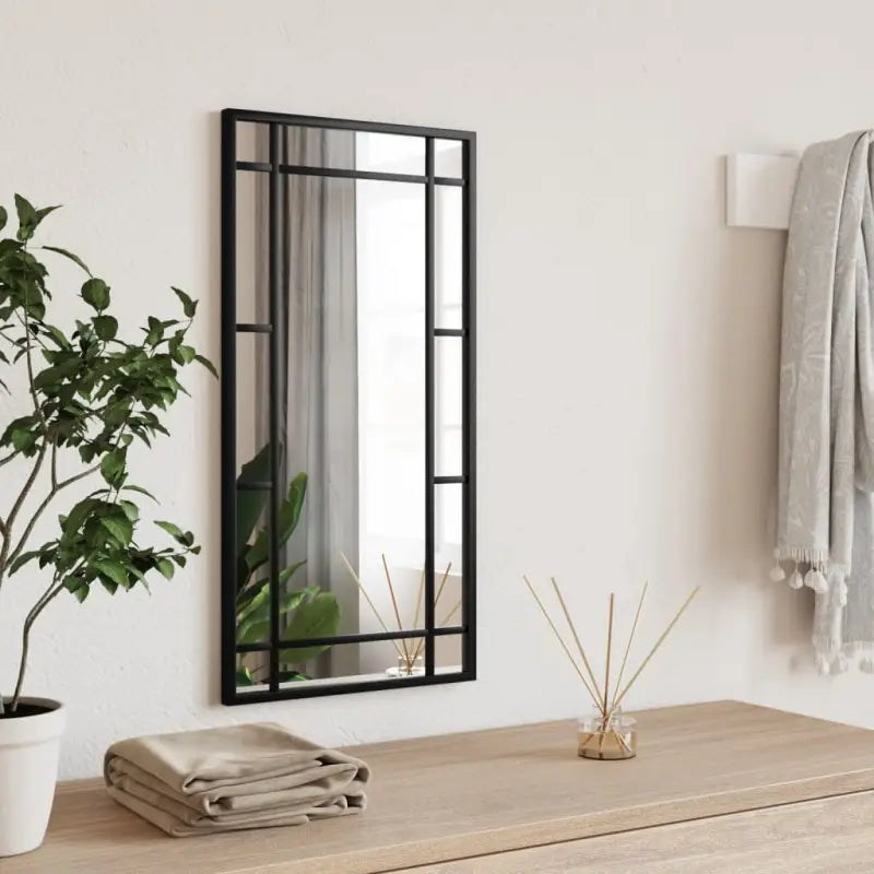 Minimalistische wandspiegel met duidelijke weerspiegeling voor kleine ruimtes - 30 x 60 cm / 1 - Spiegels
