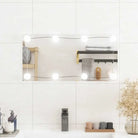 Minimalistische wandspiegel voor een ruimere uitstraling - 30 x 60 cm / 1 / Met LED’s - Spiegels