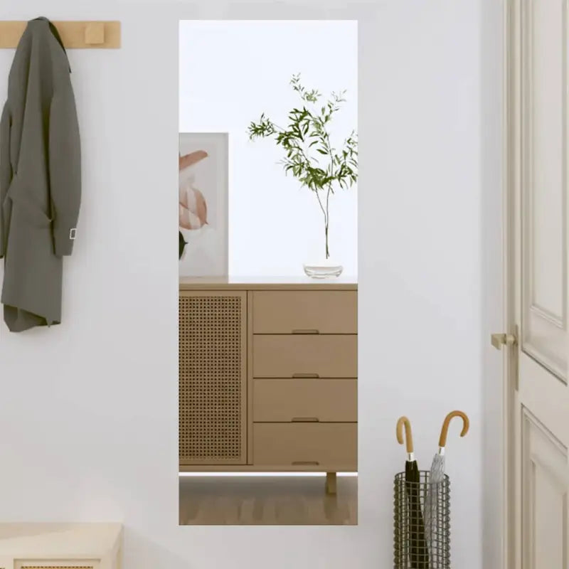 Minimalistische wandspiegel voor een ruimere uitstraling - 40 x 100 cm / 1 / zonder LED - Spiegels