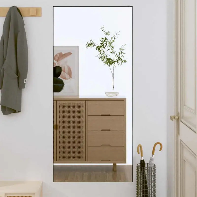 Minimalistische wandspiegel voor een ruimere uitstraling - 50 x 100 cm / 1 / zonder LED - Spiegels