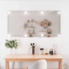 Minimalistische wandspiegel voor een ruimere uitstraling - 50 x 100 cm / 1 / Met LED’s - Spiegels