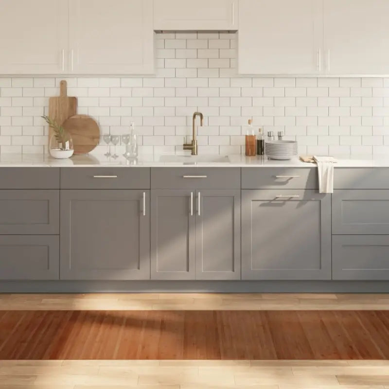 Modern bamboe vloerkleed in neutrale kleuren voor een natuurlijke uitstraling - Bruin / 70 x 400 cm - Vloerkleden