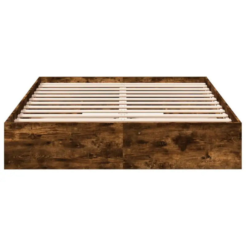 Modern bedframe met lades van bewerkt hout voor een stijlvolle slaapkamer - Bedden & bedframes