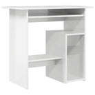 Modern bureau van bewerkt hout met hoogglans wit en makkelijk schoon te maken - Bureaus