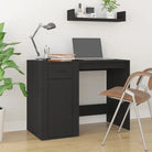 Modern bureaus van bewerkt hout met elegante en duurzame afwerking - Zwart - Bureaus