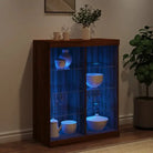 Modern dressoir met LED-verlichting en duurzaam bewerkt hout - Dressoirs & buffetkasten