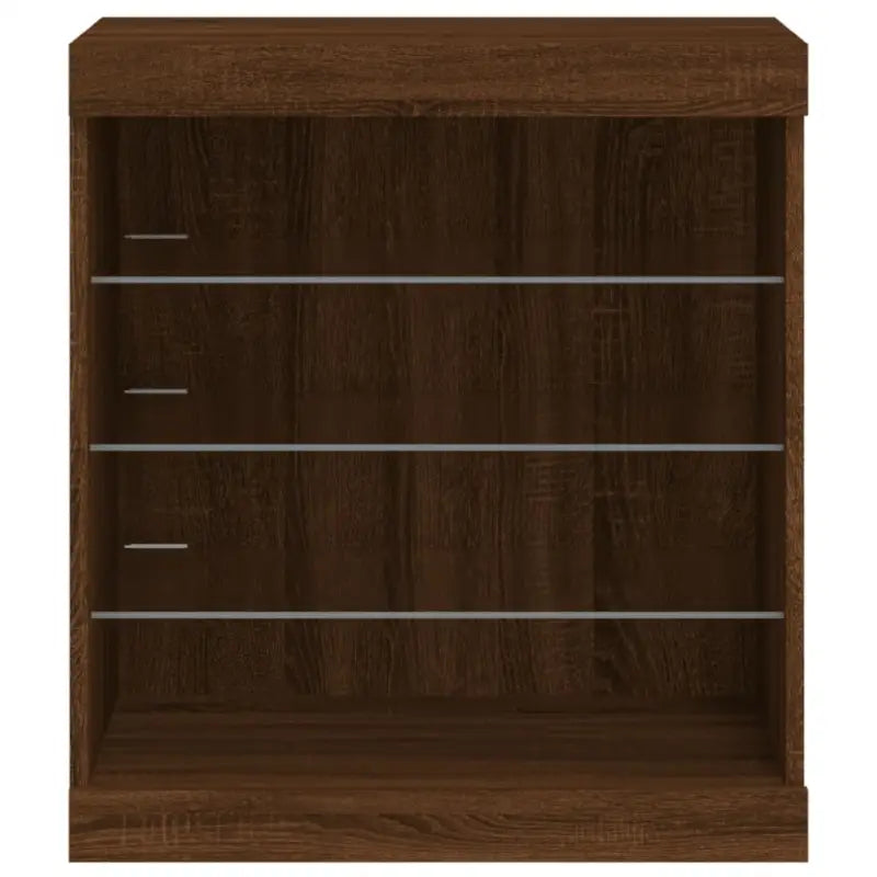Modern dressoir met LED-verlichting en duurzame houten afwerking - Dressoirs & buffetkasten