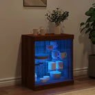 Modern dressoir met LED-verlichting en duurzame houten afwerking - Dressoirs & buffetkasten