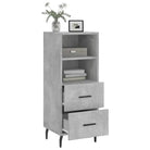 Modern dressoir met metalen poten en bewerkt hout voor een tijdloze uitstraling - Dressoirs & buffetkasten