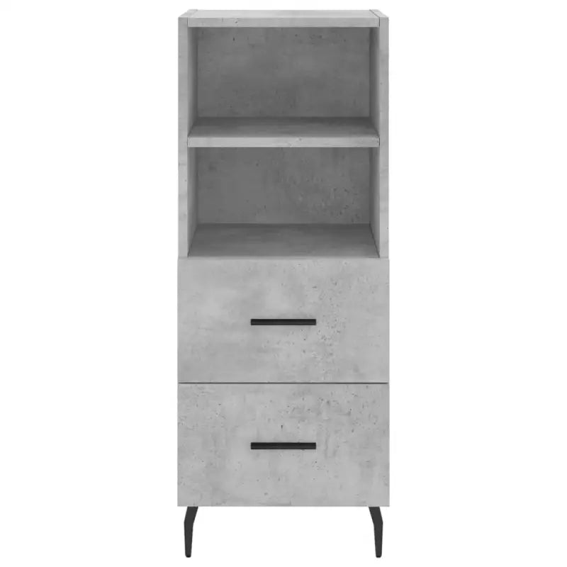 Modern dressoir met metalen poten en bewerkt hout voor een tijdloze uitstraling - Dressoirs & buffetkasten
