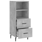 Modern dressoir met metalen poten en bewerkt hout voor een tijdloze uitstraling - Dressoirs & buffetkasten