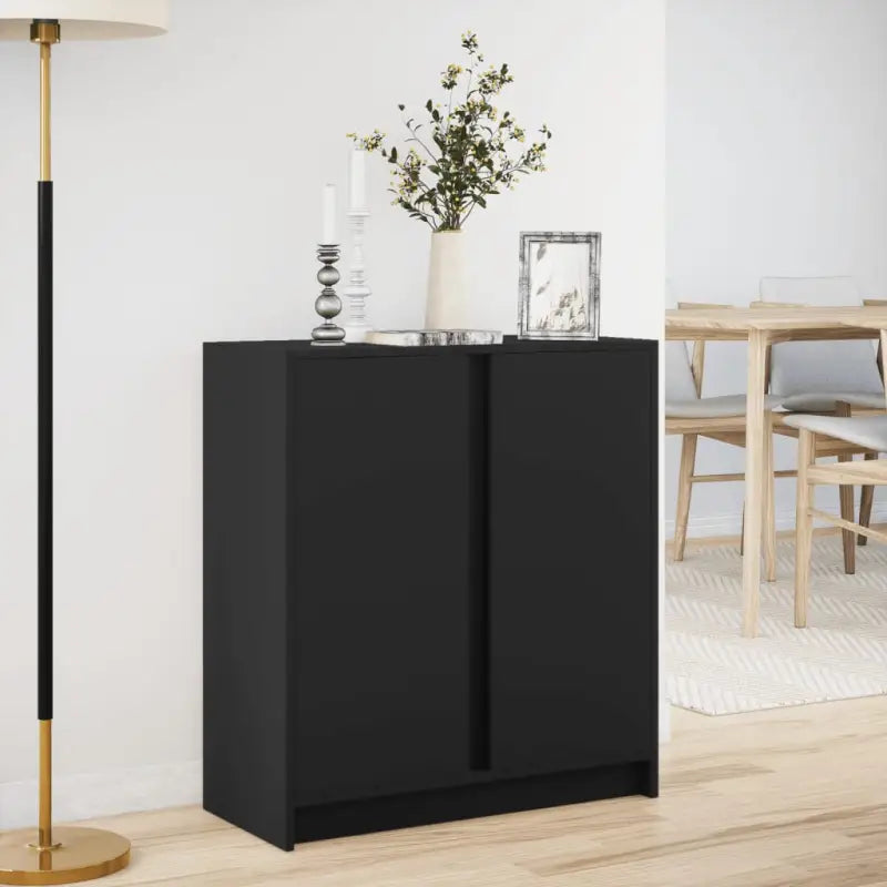 Modern dressoir met rgb led-verlichting en bewerkt hout for een stijlvol interieur - Dressoirs & buffetkasten