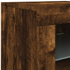 Modern dressoir met RGB LED-verlichting en duurzaam bewerkt hout - Dressoirs & buffetkasten