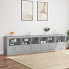 Modern dressoir met rgb led-verlichting en duurzaam bewerkt hout - Dressoirs & buffetkasten