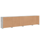 Modern dressoir met rgb led-verlichting en duurzaam bewerkt hout - Dressoirs & buffetkasten