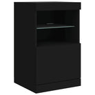 Modern dressoir met rgb led-verlichting en duurzame bewerkte houtoppervlakte - Dressoirs & buffetkasten
