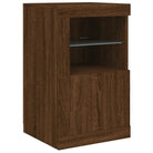 Modern dressoir met rgb led-verlichting en duurzame bewerkte hout afwerking - Dressoirs & buffetkasten