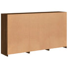 Modern dressoir met RGB LED-verlichting en duurzame houten afwerking - Dressoirs & buffetkasten