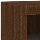 Modern dressoir met RGB LED-verlichting en duurzame houten afwerking - Dressoirs & buffetkasten