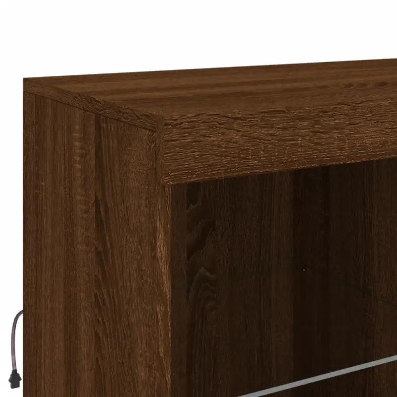 Modern dressoir met rgb led-verlichting en hoogwaardig bewerkt hout - Dressoirs & buffetkasten