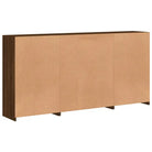 Modern dressoir met rgb led-verlichting en hoogwaardig bewerkt hout - Dressoirs & buffetkasten