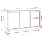 Modern dressoir van massief grenenhout voor in je woonkamer - Dressoirs & buffetkasten