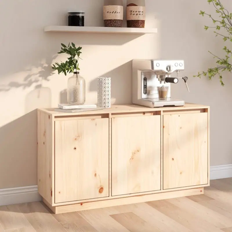 Modern dressoir van massief grenenhout voor in je woonkamer - Naturel / 1 - Dressoirs & buffetkasten