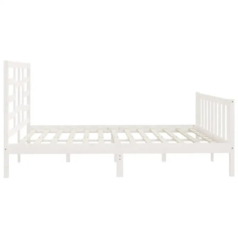 Modern houten bedframe van massief grenenhout met levering bevat - Bedden & bedframes